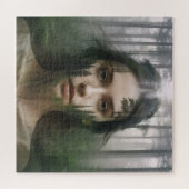 Puzzle Femme art double exposition (Horizontal)