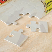 Puzzle Femme avec Dachshunds, Matisse stylée (Côté)