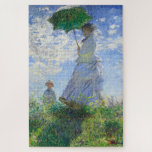 Puzzle Femme avec Parasol, Madame Monet et Son Fils<br><div class="desc">Femme avec un Parasol, Madame Monet et Son Fils par Claude Monet Vintage Fine Art Jigsaw Puzzle.</div>