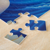Puzzle Femme avec tatouage à fleurs sur son épaule (Côté)