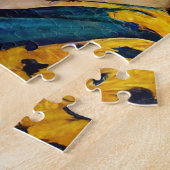 Puzzle Femme avec tournesol (Côté)
