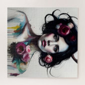 Puzzle Femme belle et désordonnée  (Horizontal)