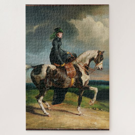 Puzzle Femme-cheval | Gericault (Vertical)