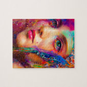 Puzzle Femme colorée (Horizontal)