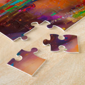 Puzzle Femme colorée (Côté)