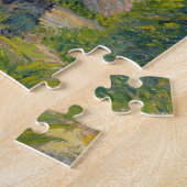 Puzzle Femme dans le jardin (huile sur la toile) (Côté)