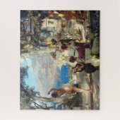 Puzzle Femme dansant avec des épées (Vertical)