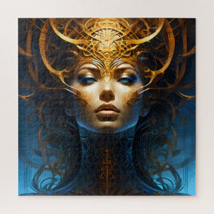 Puzzle Femme d'art magique Imaginaire