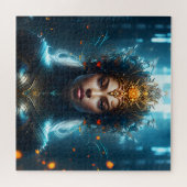 Puzzle Femme d'art magique Imaginaire (Horizontal)
