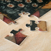 Puzzle Femme de conte de fée et renard (Côté)