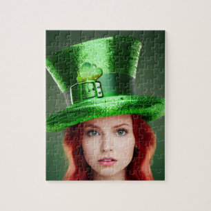 Puzzle Femme de la Saint-Patricks à Tophat