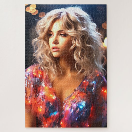 Puzzle Femme de l'IA (Vertical)