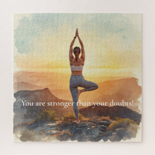 Puzzle Femme de yoga - Matin de pleine conscience 