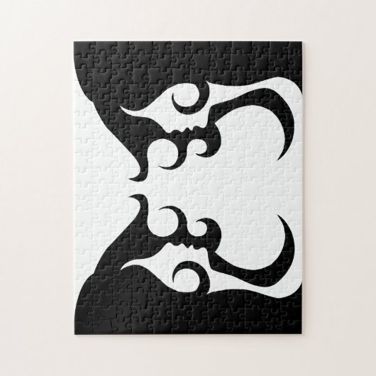 Puzzle Femme déco réfléchie (Vertical)