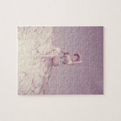 Puzzle Femme détendant sur la plage (Horizontal)