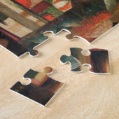 Puzzle Femme devant une vitrine de magasin par August Mac (Côté)