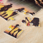 Puzzle Femme d'horreur rétro (Côté)