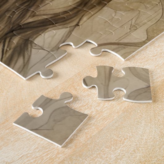 Puzzle Femme d'insecte d'abeilles Steampunk (Côté)