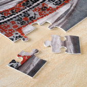Puzzle Femme en blouse brodée (Côté)