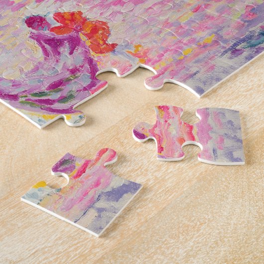 Puzzle Femme en parc, 1909 (huile sur la toile) (Côté)