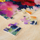 Puzzle Femme éthérée aux fleurs (Côté)