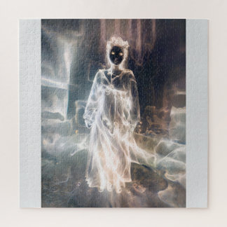 Puzzle Femme extraterrestre fantomatique noir et blanc go