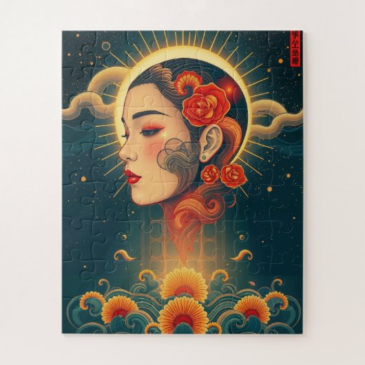 Puzzle Femme Fabuleuse de l'Époque (Vertical)
