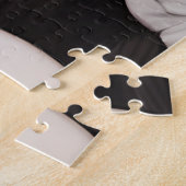 Puzzle Femme gothique Florals IA Art Généré (Côté)