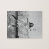 Puzzle Femme jouant au tennis (Horizontal)