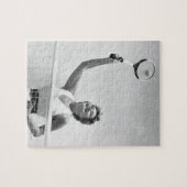 Puzzle Femme jouant au tennis 2 (Horizontal)