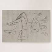 Puzzle Femme N. par Alphonse Mucha (Horizontal)
