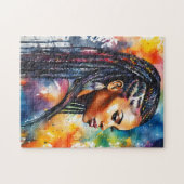 Puzzle Femme noire (Horizontal)