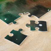 Puzzle Femme Noire Avec Cheveux Afro Dans Les Lunettes Ga (Côté)