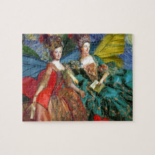 Puzzle Femme Papillon Capricieuse Gémeaux Gothique Classi