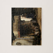Puzzle Femme par un coeur par Vincent van Gogh (Vertical)