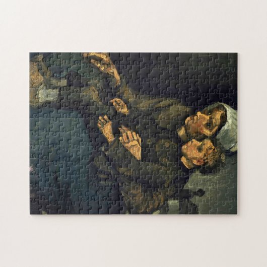 Puzzle Femme paysanne avec enfant sur son genou, 1885 par (Horizontal)