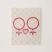 Puzzle Femme plus la femme (Vertical)