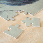 Puzzle Femme poisson sirène portrait surréaliste imaginai (Côté)