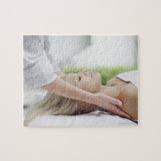 Puzzle Femme recevant un massage (Horizontal)