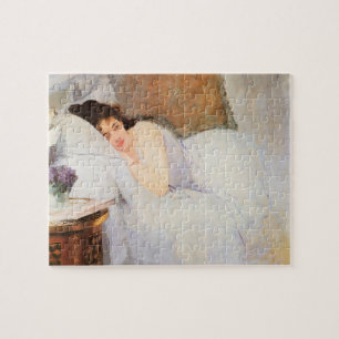 Puzzle Femme se réveillant, 1876 (huile sur la toile)