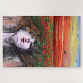 Puzzle Femme Terre - Nature - Peinture d'art originale (Horizontal)