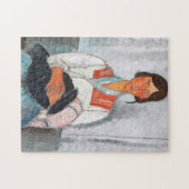 Puzzle Femme tzigane avec bébé, Modigliani (Horizontal)
