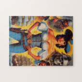 Puzzle Femme vintage Pirate (Horizontal)