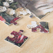 Puzzle Femmes africaines avec des pivoines (Côté)