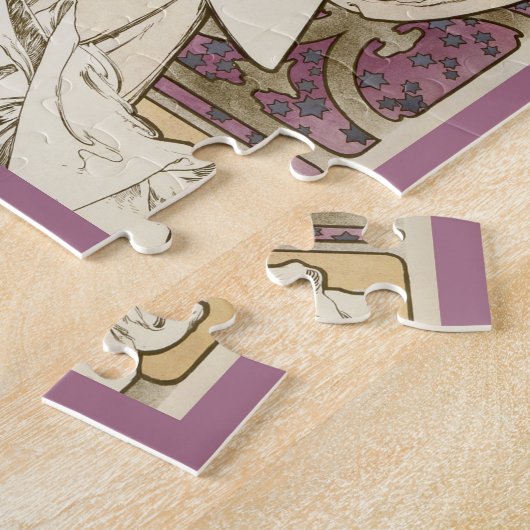 Puzzle Femmes Alphonse Mucha (Côté)