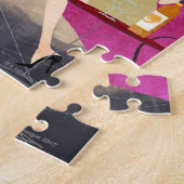 Puzzle Femmes Boire du vin (Côté)