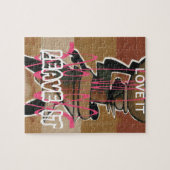 Puzzle Femmes et enfants La vie n'est pas juste ; habitue (Horizontal)