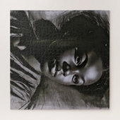 Puzzle Femmes "Jasmin" Au Charbon (Horizontal)