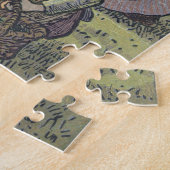 Puzzle Femmes recueillant des champignons, 'de champion (Côté)