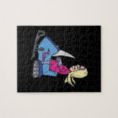 Puzzle Femmes Snowmobiling (Horizontal)